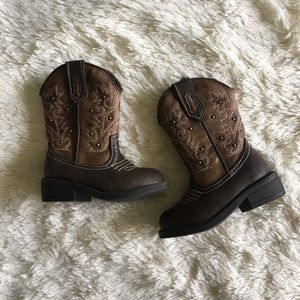 Cherokee little girls cowboy boots - Size 5